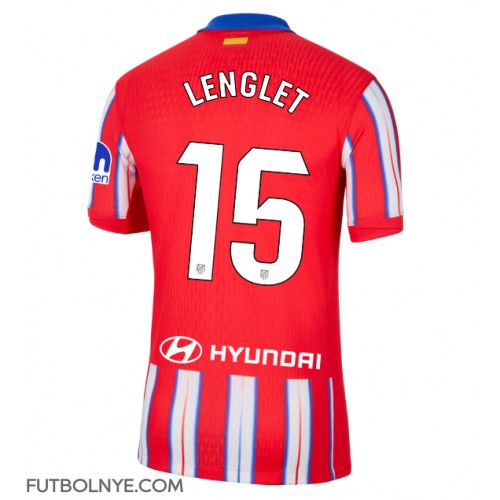 Camiseta Atletico Madrid Clement Lenglet #15 Primera Equipación 2024-25 manga corta